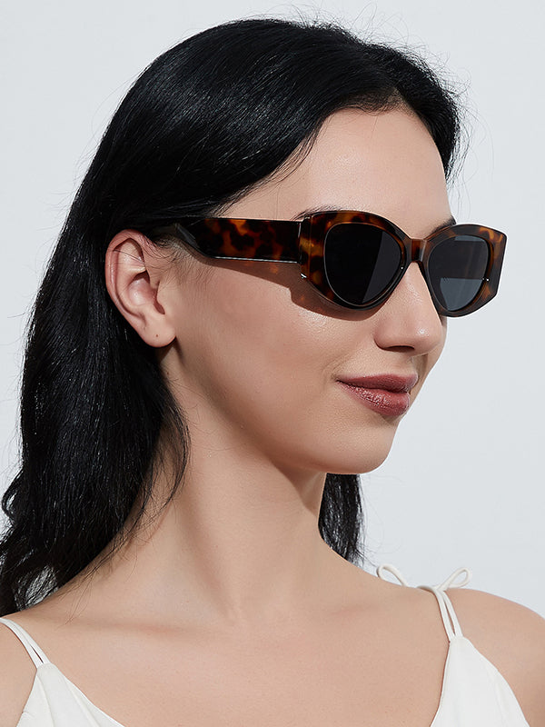 Lunettes de soleil géométriques anti-UV
