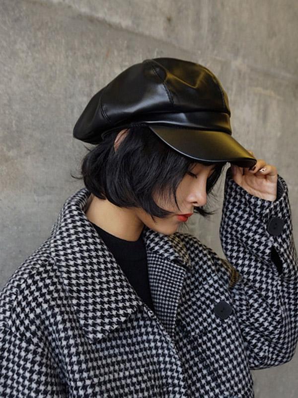 Chapeaux de béret solides vintage