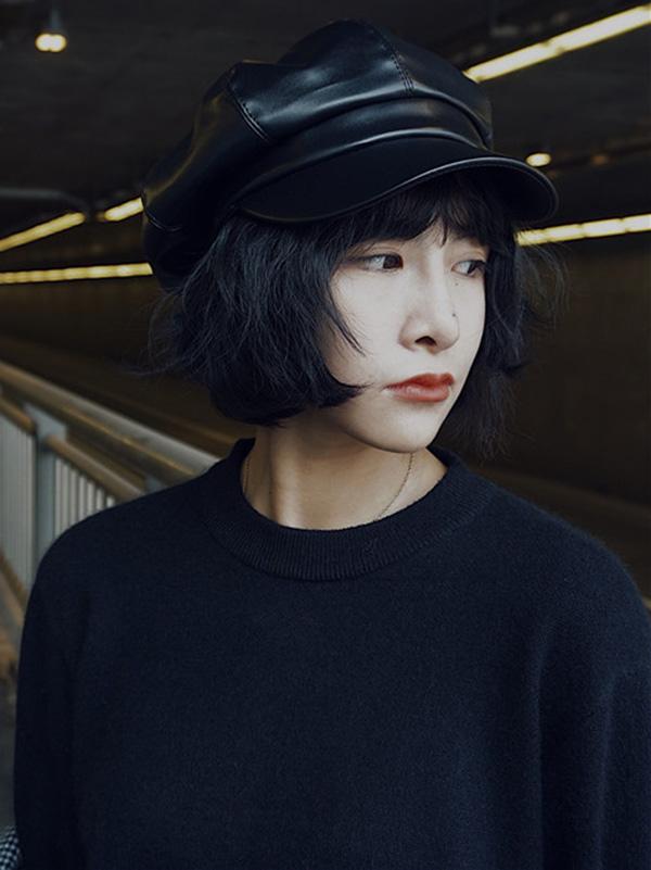 Chapeaux de béret solides vintage