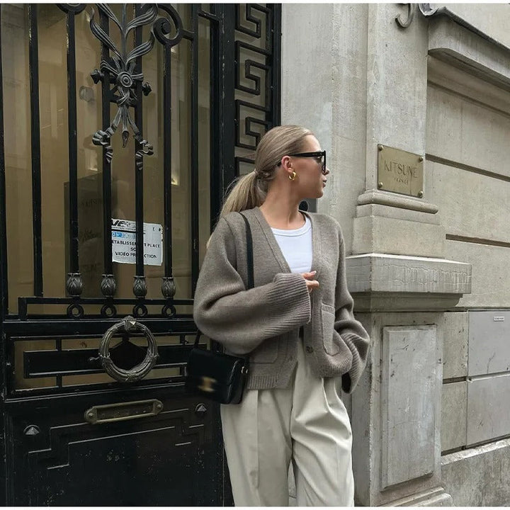Elma | Veste en tricot classique pour femmes