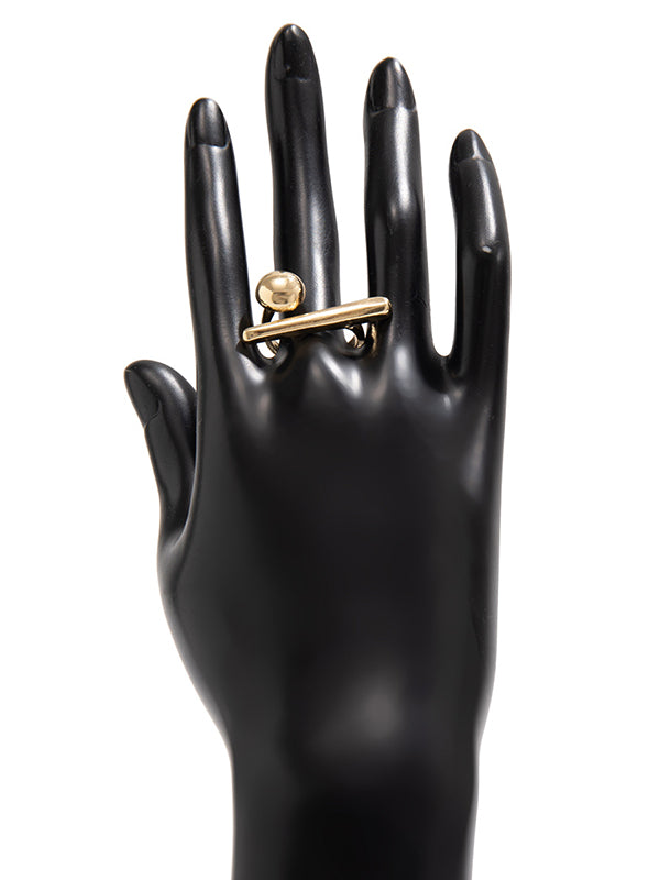 Bague géométrique