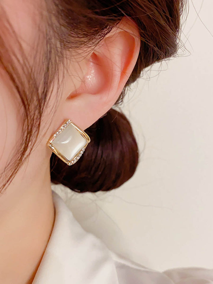 Boucles d'oreilles géométriques