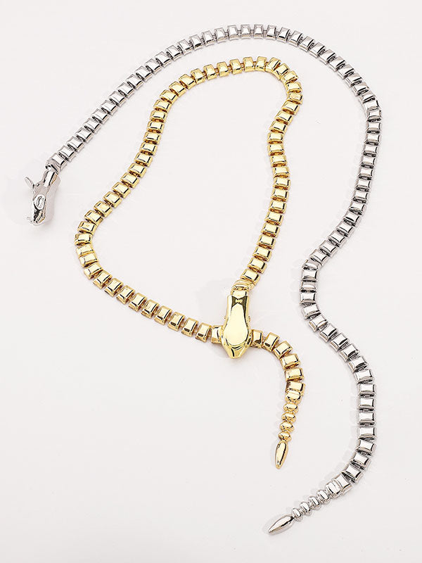 Accessoires de colliers à chaîne serpent