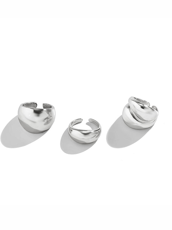 Bague réglable géométrique