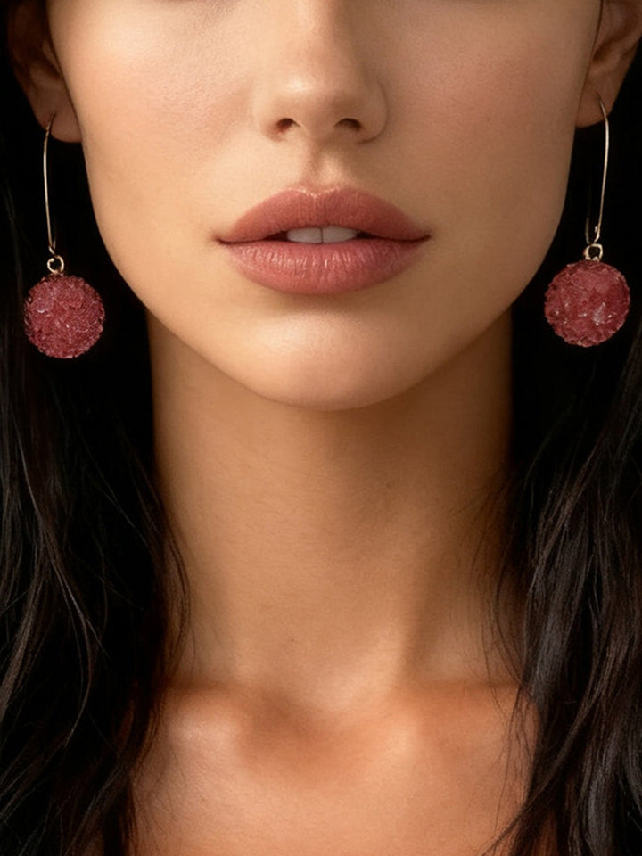Boucles d'oreilles géométriques en forme de goutte