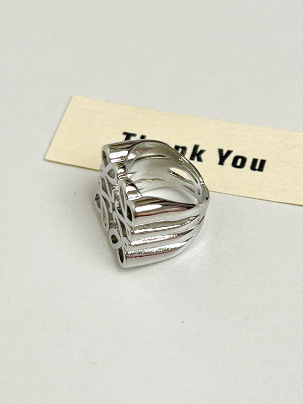 Bague géométrique