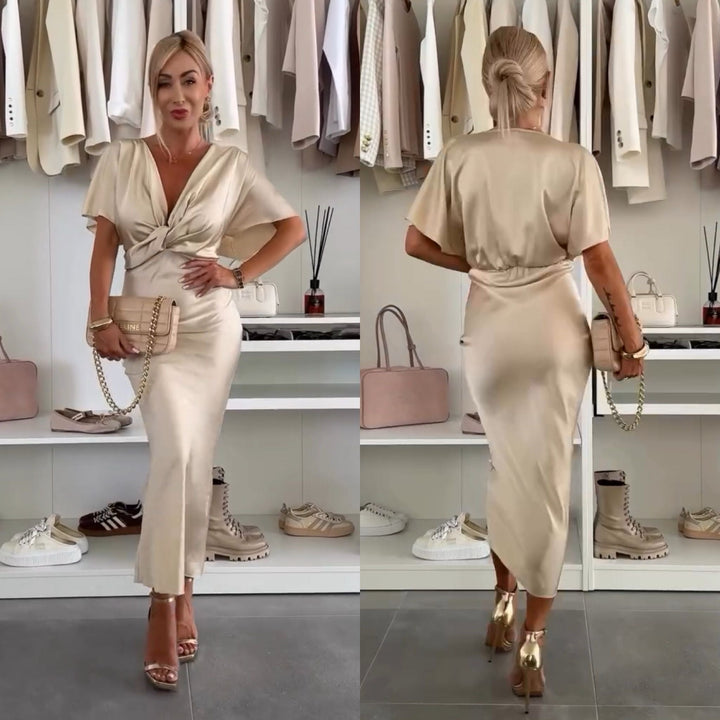 Elyn | Robe midi élégante