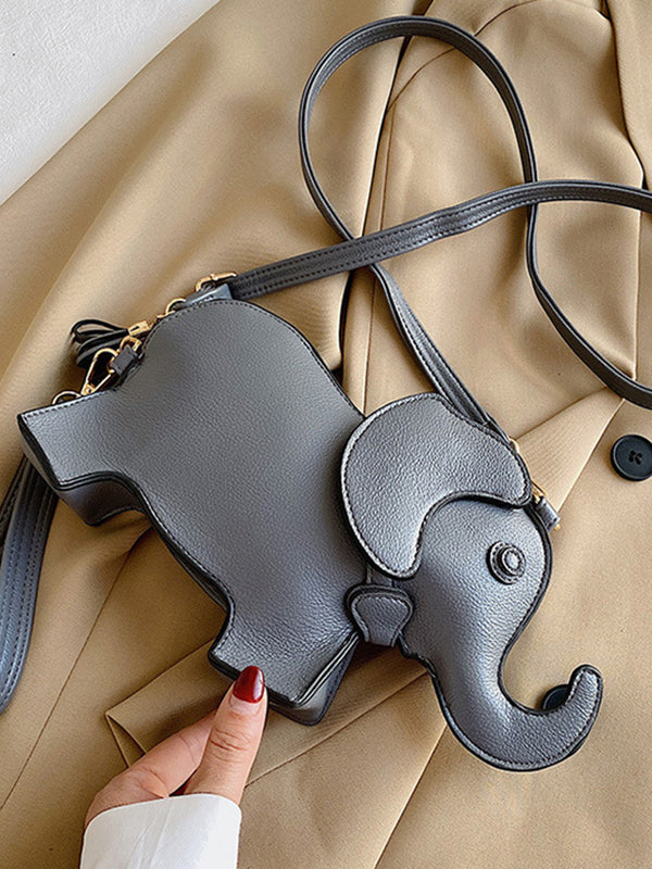 Sac à main en forme d'éléphant en PU