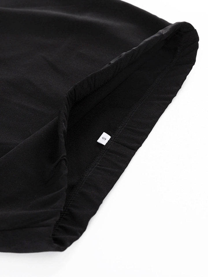 Jupe moulante coupe droite, couleur unie