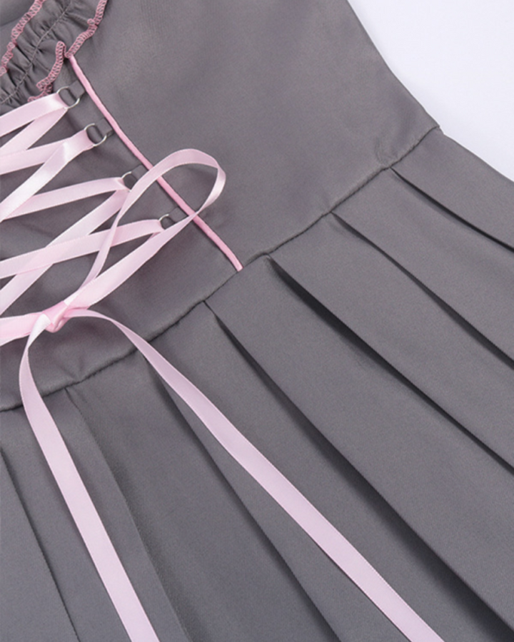 Robe d'été traditionnelle pour femmes | Midi Dirndl en rose