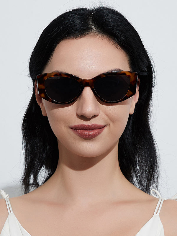 Lunettes de soleil géométriques anti-UV