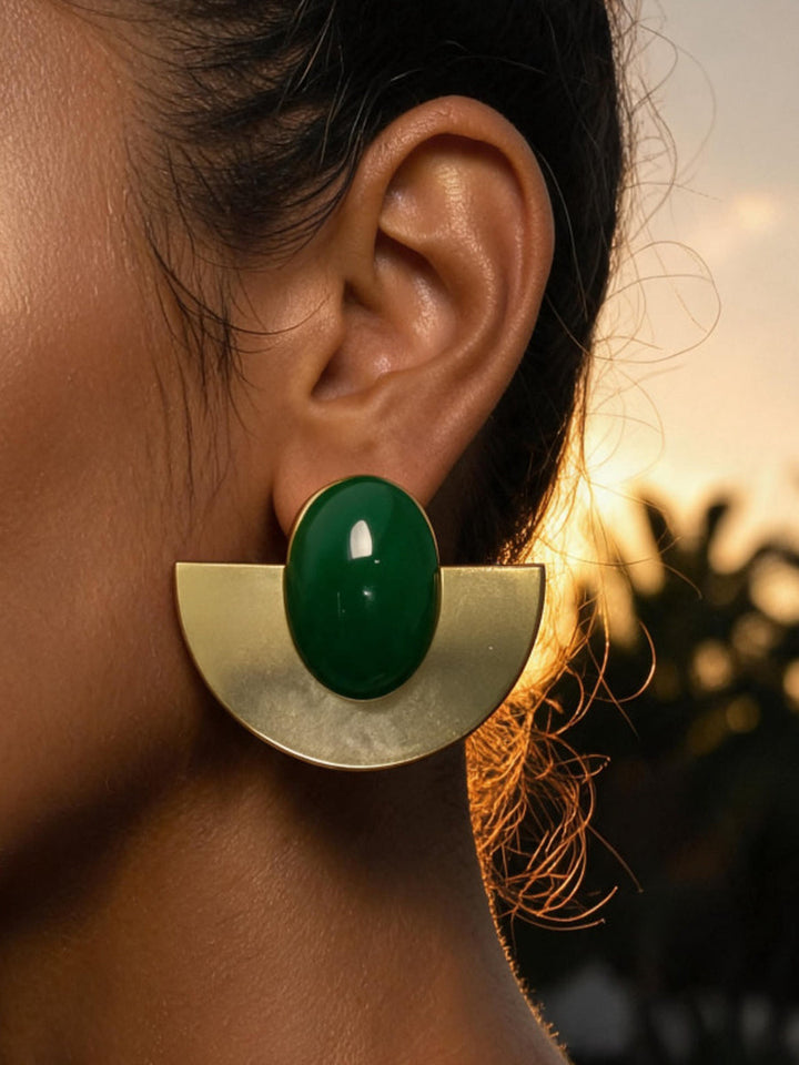 Boucles d'oreilles géométriques