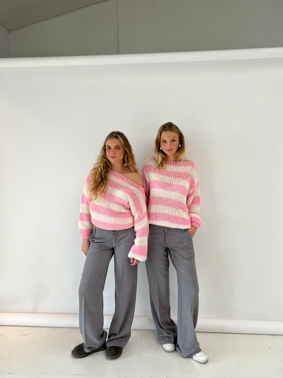 Alina | Pull en tricot rayé décontracté pour femmes