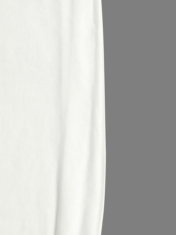Chemisier ample asymétrique plissé sans manches, asymétrique à une épaule, couleur unie