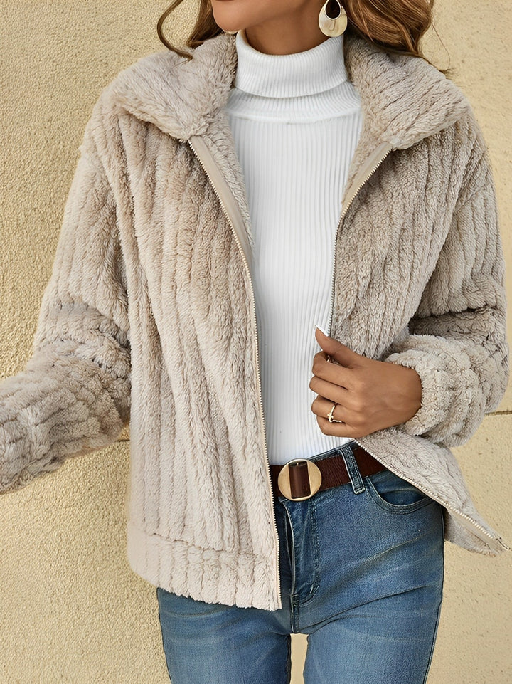 Manteau en Teddy Douillet pour Femmes | Décontracté