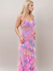 Louisa | Robe Maxi à Volants Éthérée