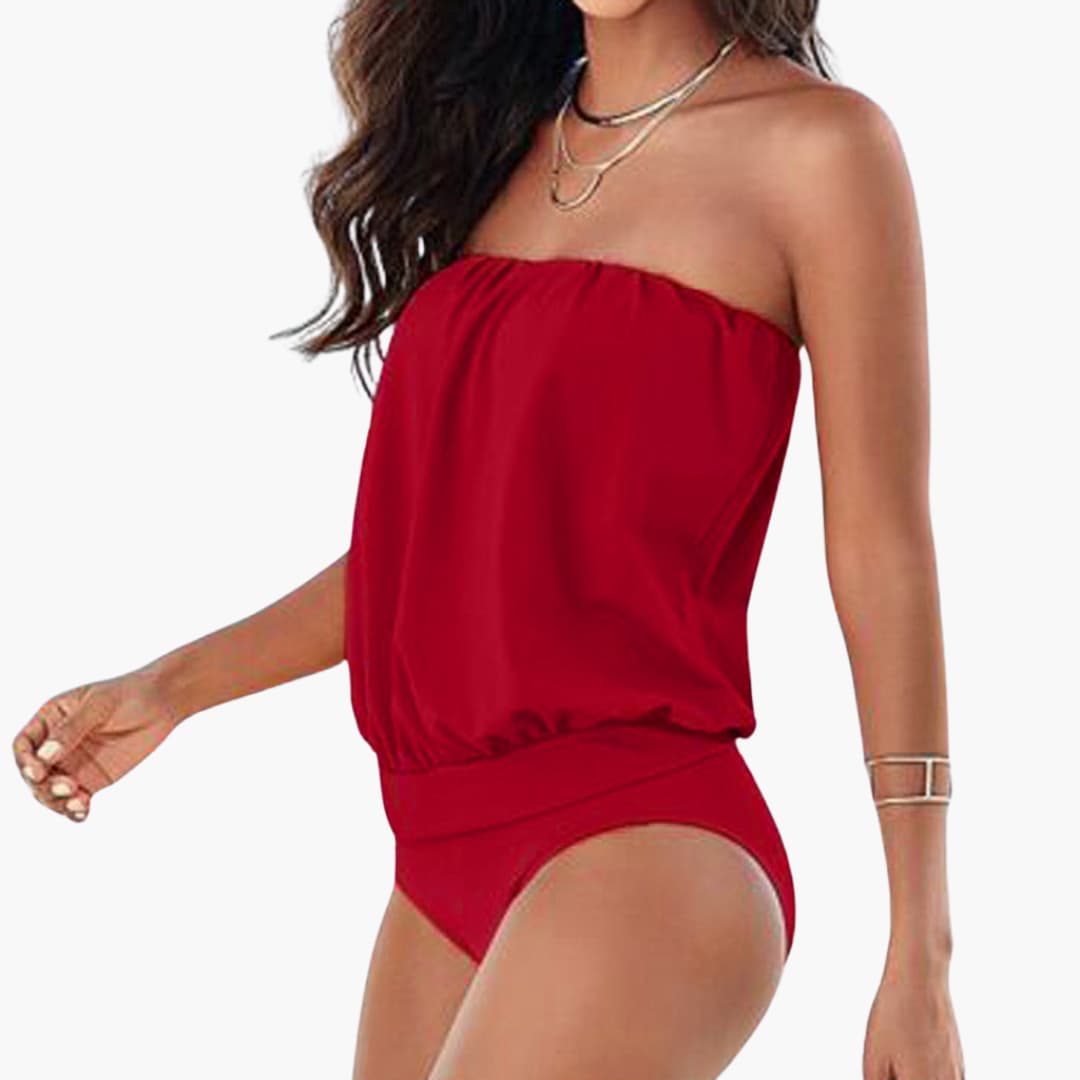 Maillot de bain bandeau élégant - Mode féminine pour l'été