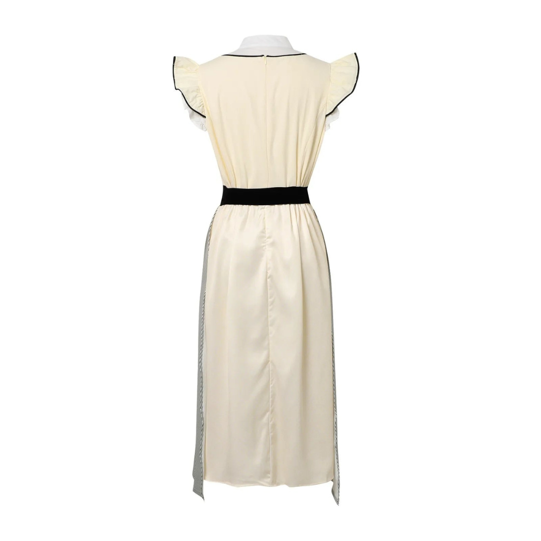 Robe Dirndl Blanche pour Femmes Oktoberfest