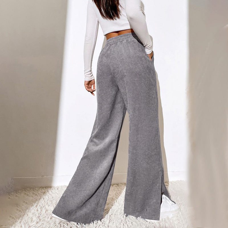 Aeri - Superbe pantalon en tissu évasé