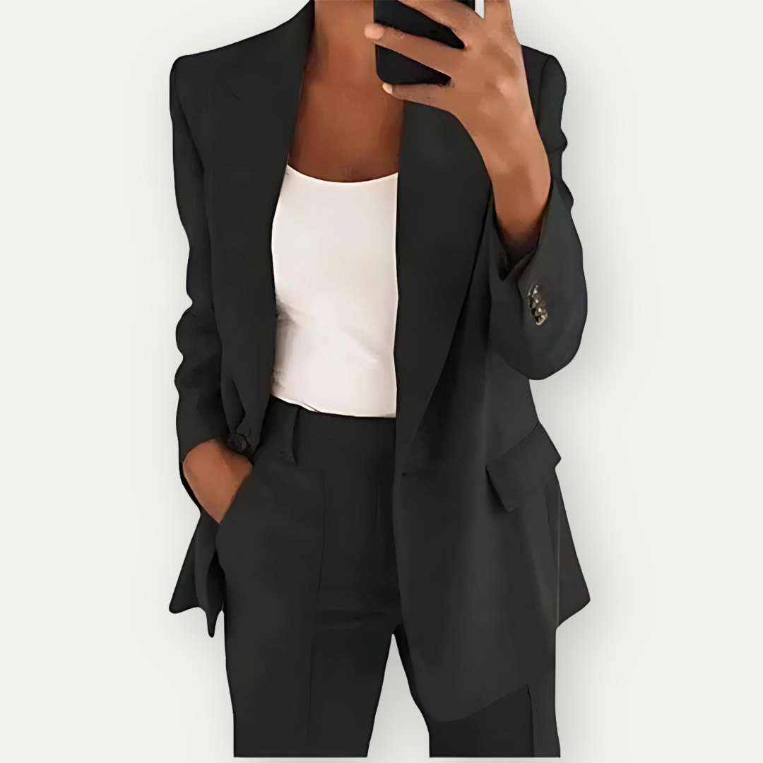 Ensemble blazer et pantalon pour femmes