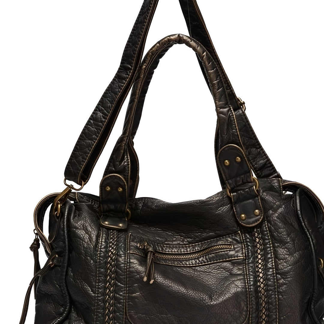 Hollie - Sac à main pour femmes avec fermeture éclair dans un style décontracté