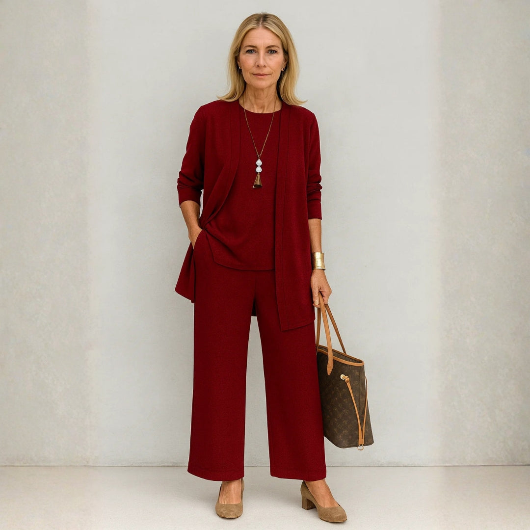Kirsten | Ensemble de Lounge Minimaliste en Trois Pièces pour Femmes