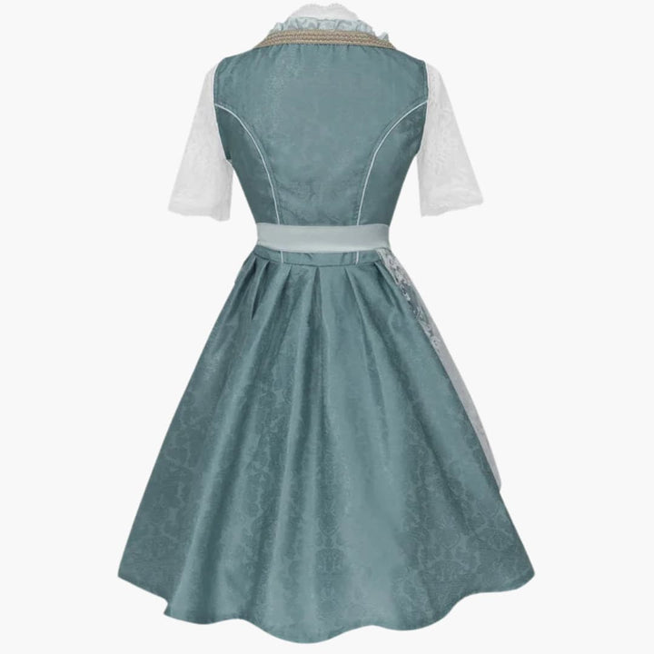 Robe Dirndl en dentelle avec blouse pour dames - Oktoberfest 2025