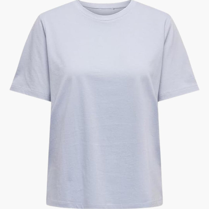 T-shirt pour femmes avec col rond et manches courtes