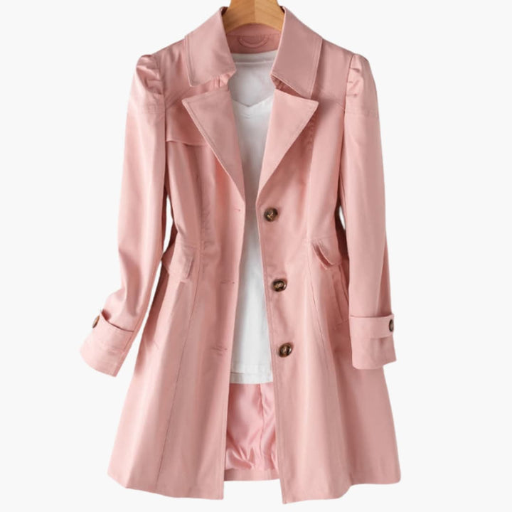 Trench-coat à capuche pour femmes
