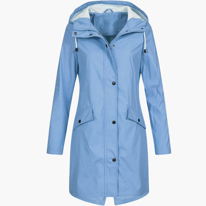 Parka à capuche avec poches pour femmes