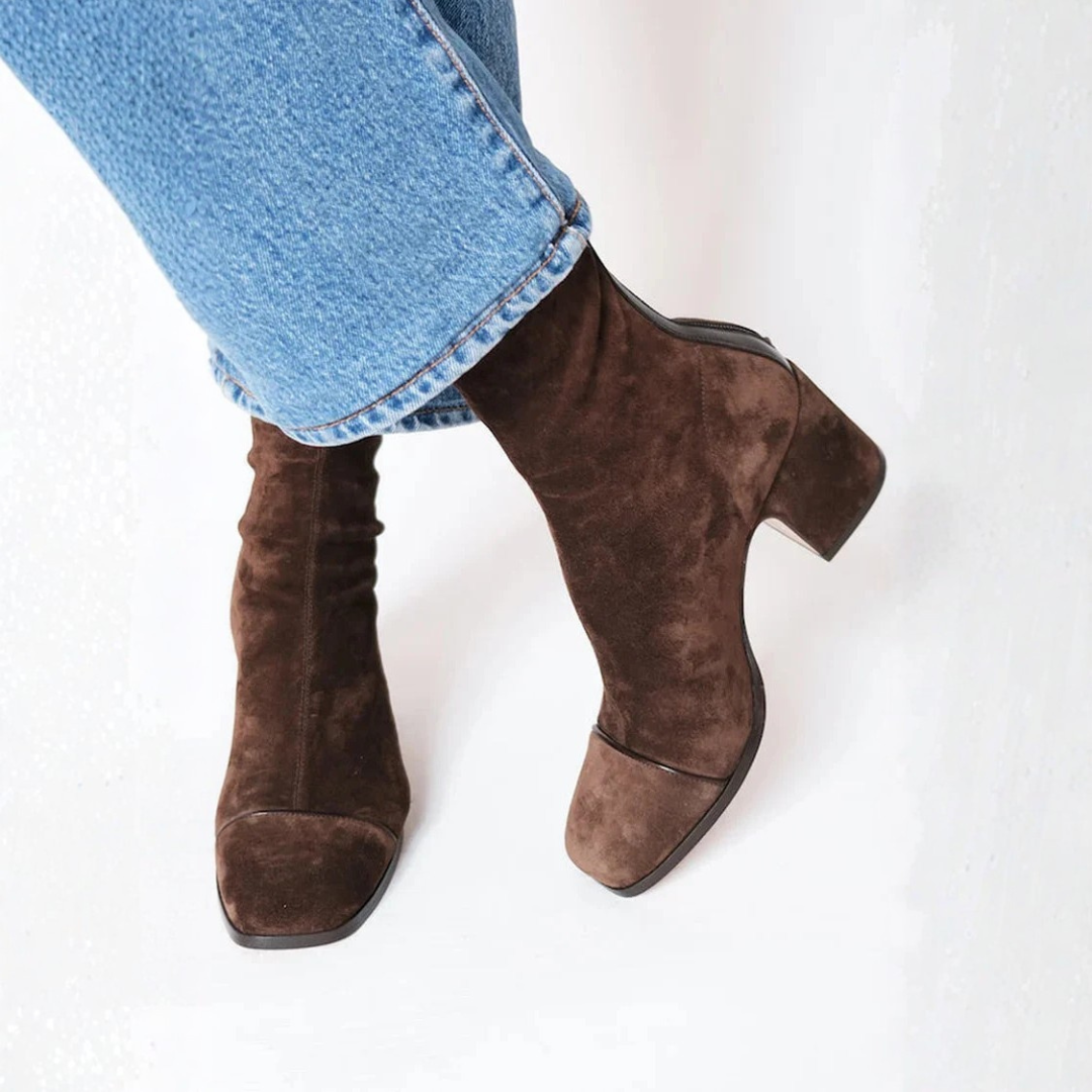 Claudia | Bottines confort pour femmes avec talon