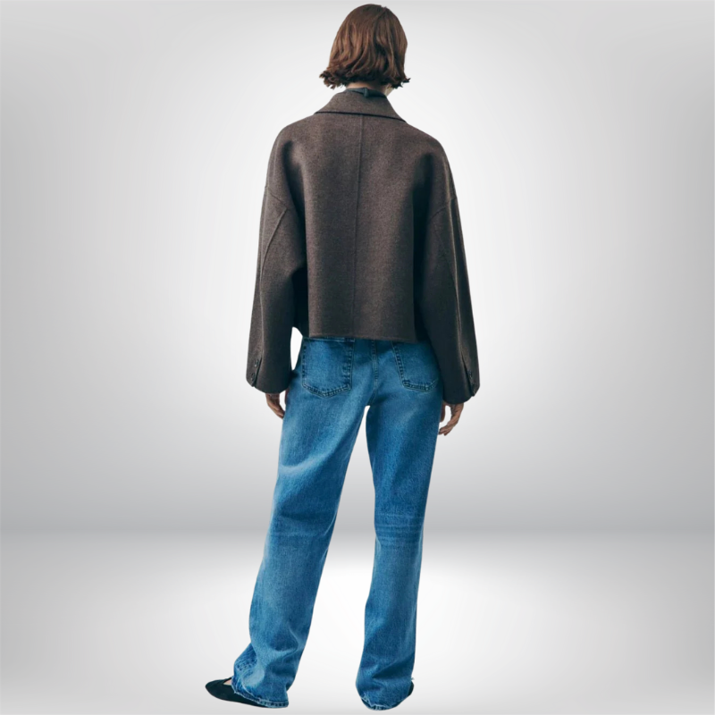 Veste de transition pour femmes courte | Élégante Oversized