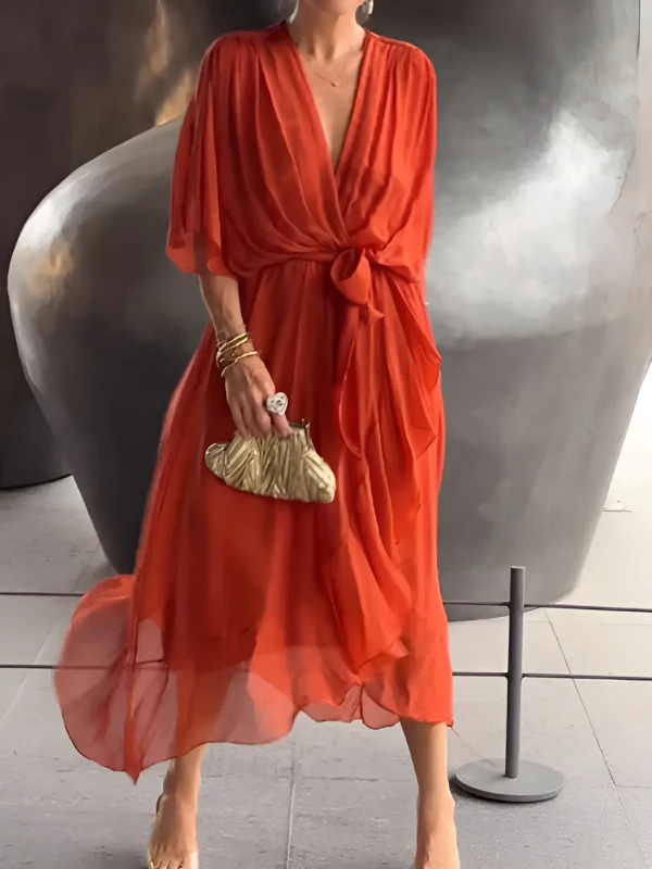 Sherry | Robe Midi Wrap