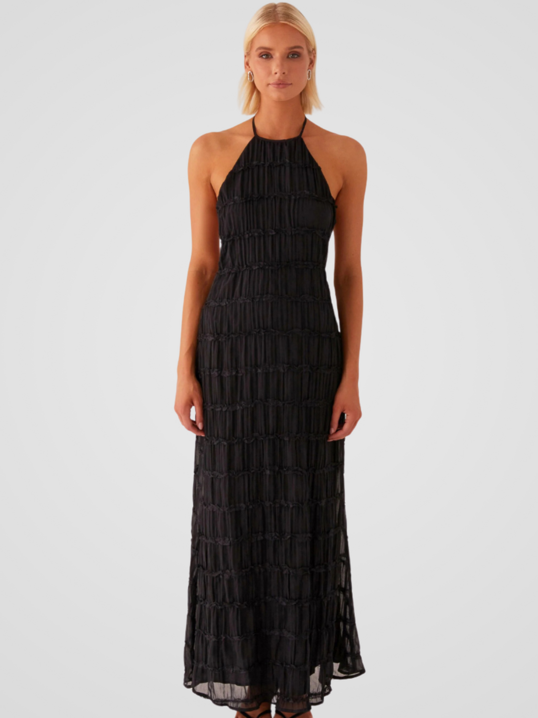 ROBE MAXI TEXTURE SOLÈNE