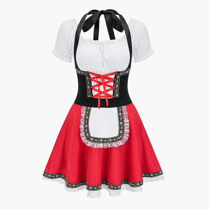 Robe Dirndl traditionnelle pour femmes - Oktoberfest 2025