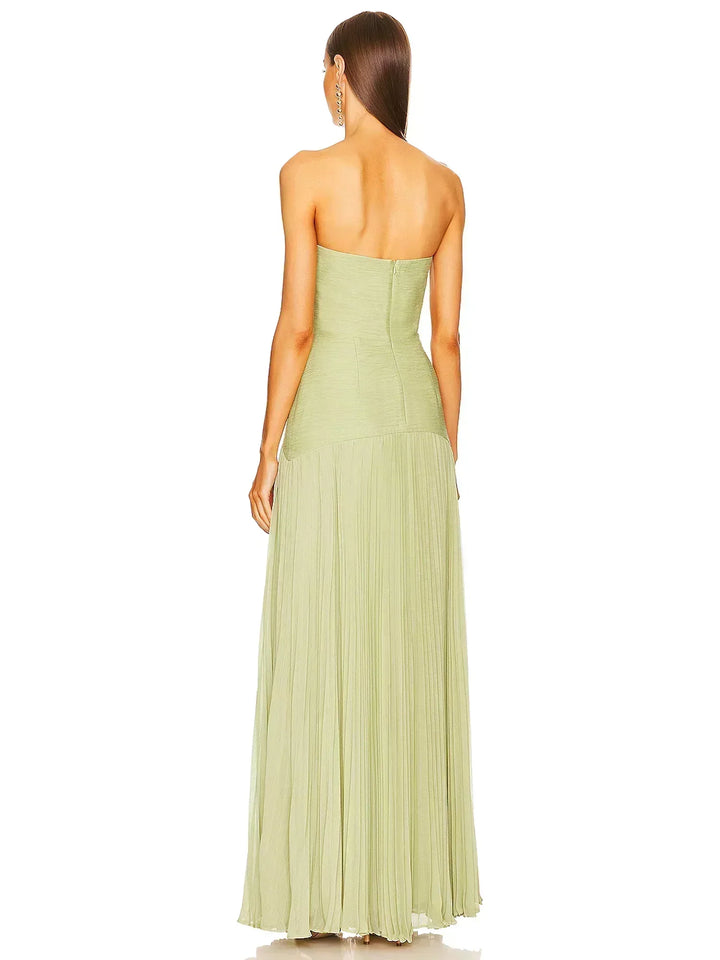 Zynella - Robe maxi sans manches avec taille basse