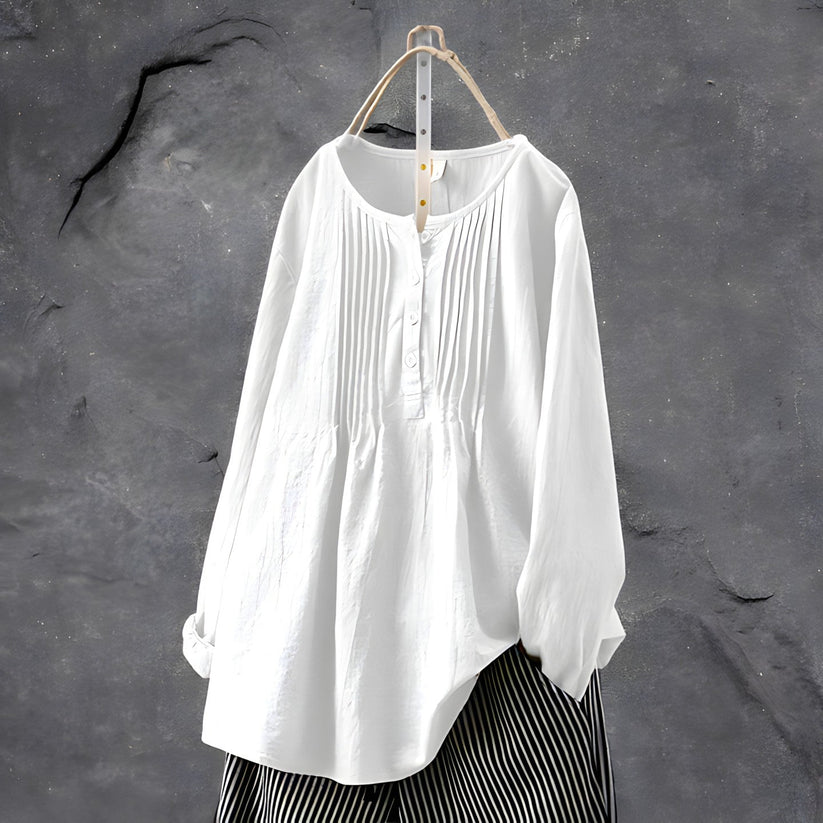 OTTILIE - BLOUSE TUNIQUE FAITE À LA MAIN