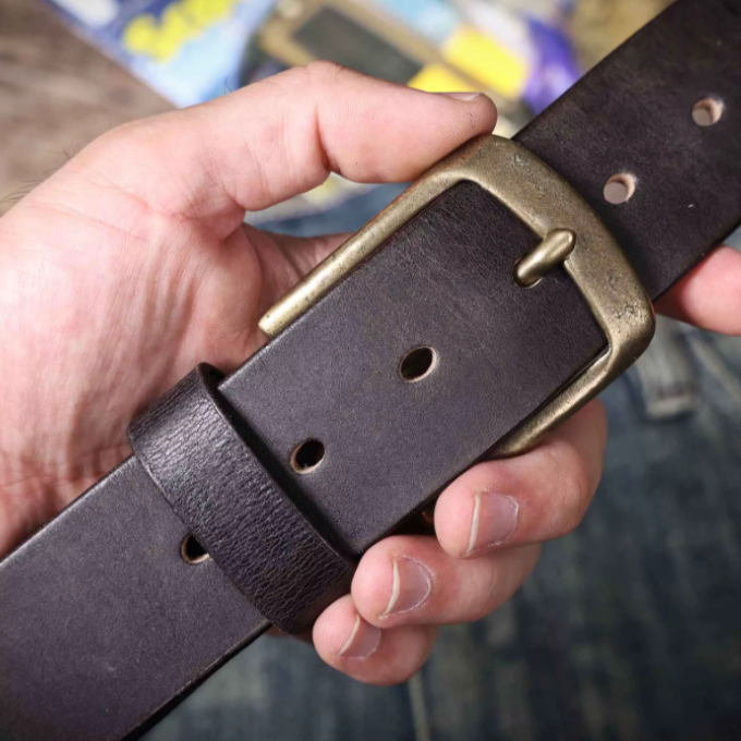 Ben | Ceinture en cuir Amalfi avec élégance classique