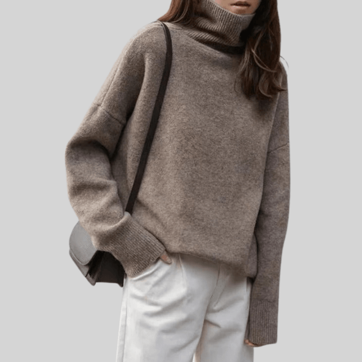 Nina | Pull à col roulé tendance pour femmes