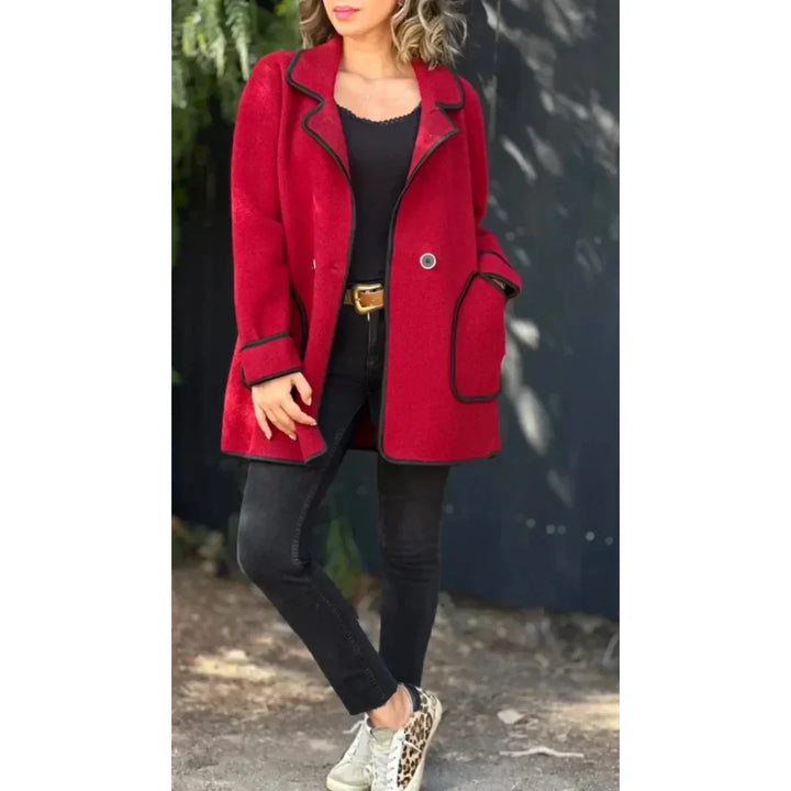 Manteau élégant, sur mesure et polyvalent pour femmes