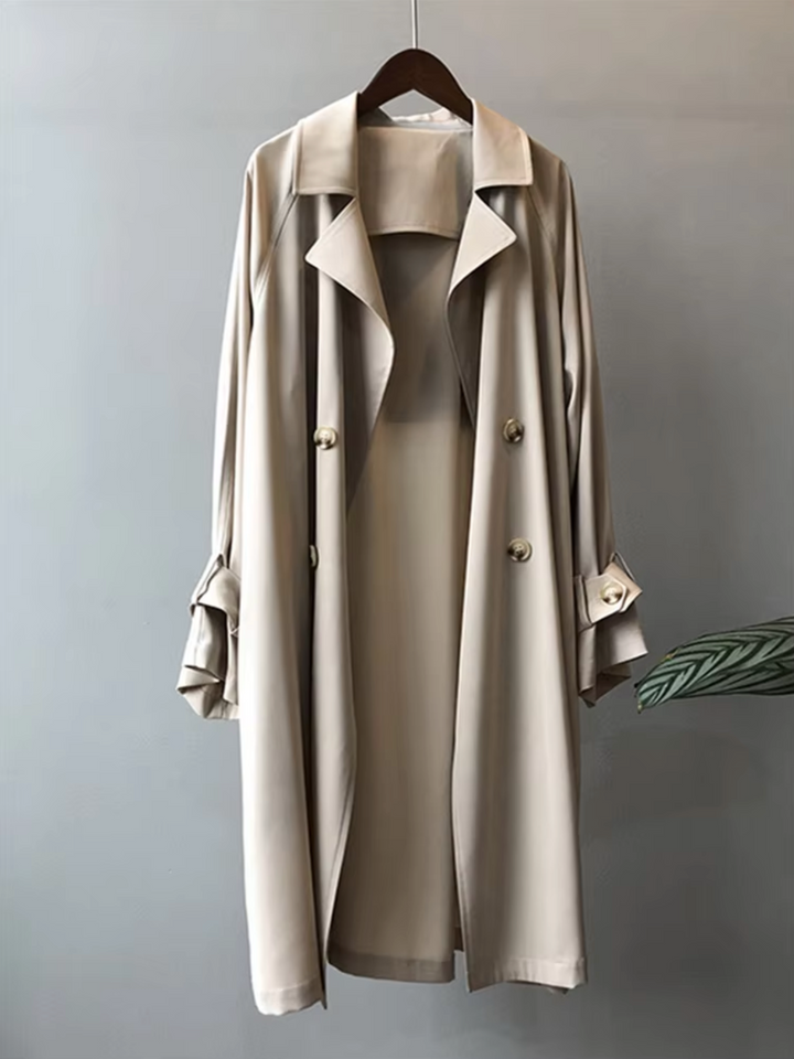 Manteau Trench Long Imperméable pour Femmes | Décontracté