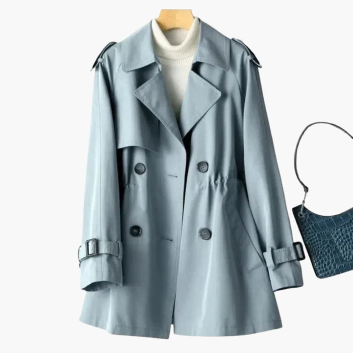 Trench-coat double boutonnage pour femmes