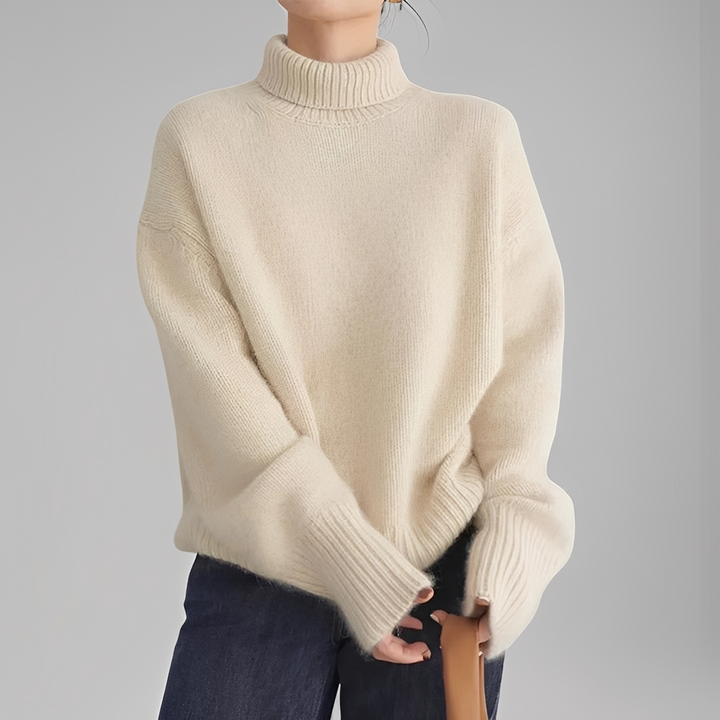 Anaise - Pull à col roulé pour femmes au style élégant