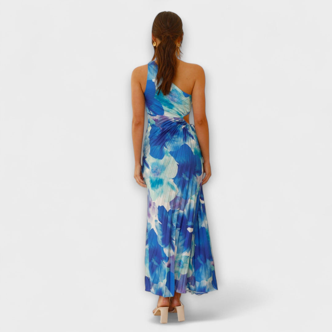 Sienna - Robe maxi élégante avec découpes