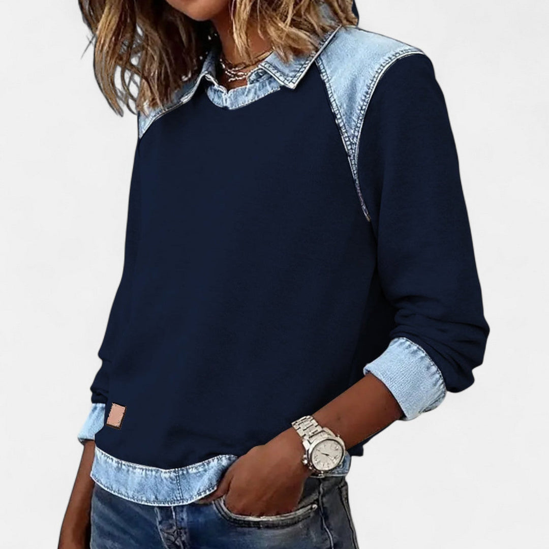 Lina | T-shirt à manches longues pour femmes moderne et chic