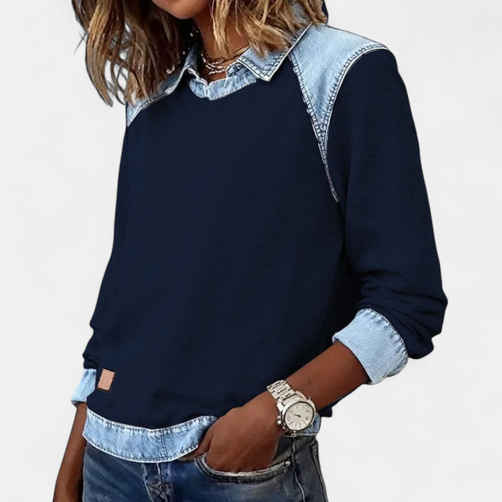 Lina | T-shirt à manches longues pour femmes moderne et chic