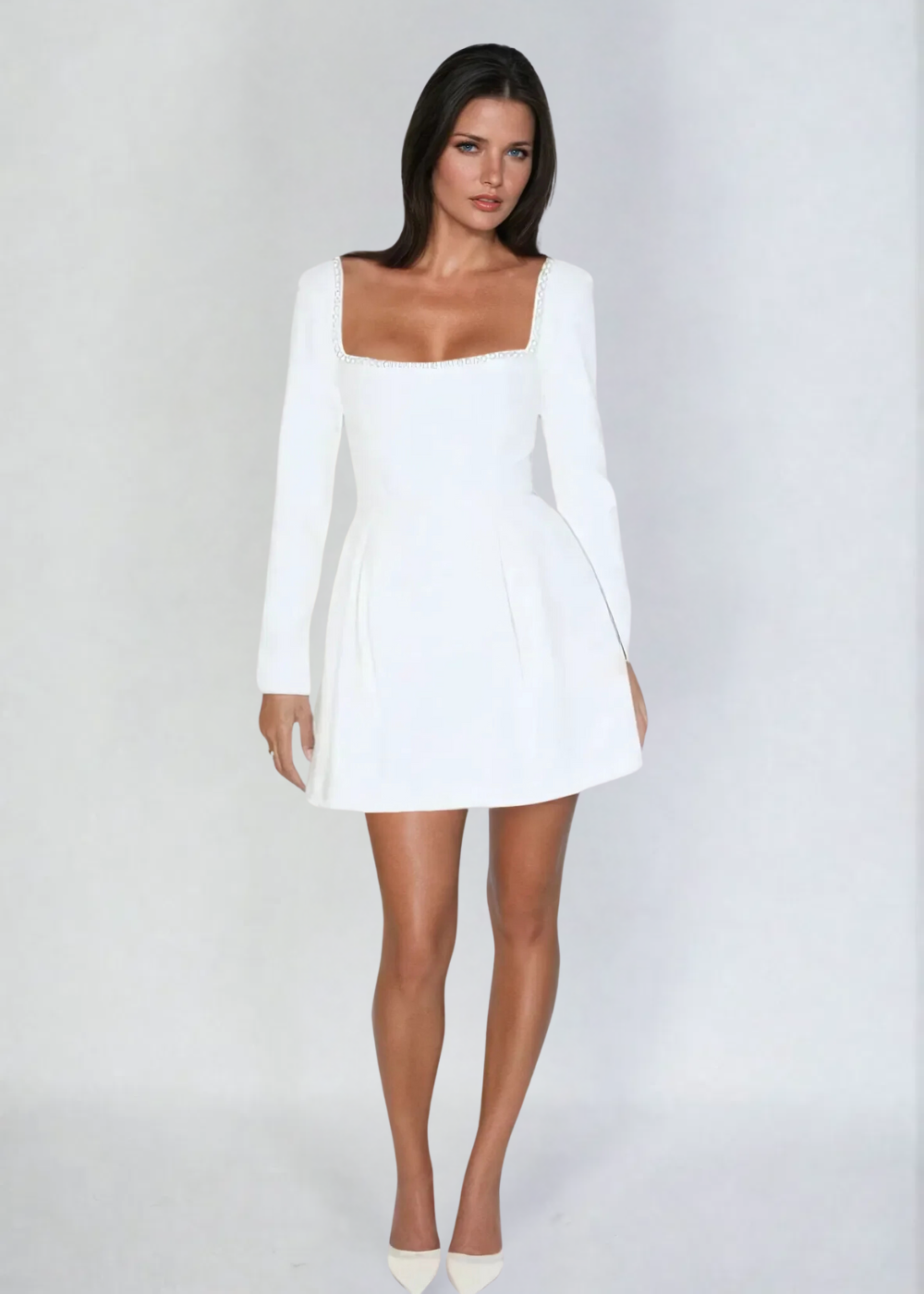 Callie | Robe Mini en Perles