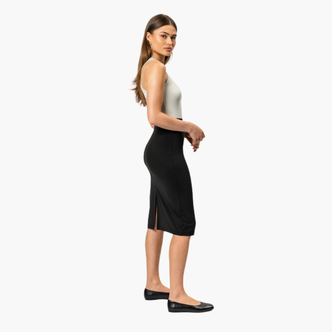 Jupe midi élégante pour femmes – polyvalente et stylée