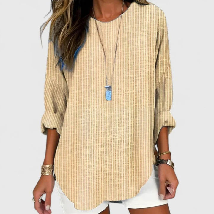 Natascha | Blouse à Rayures pour Femmes, Coupe Légère