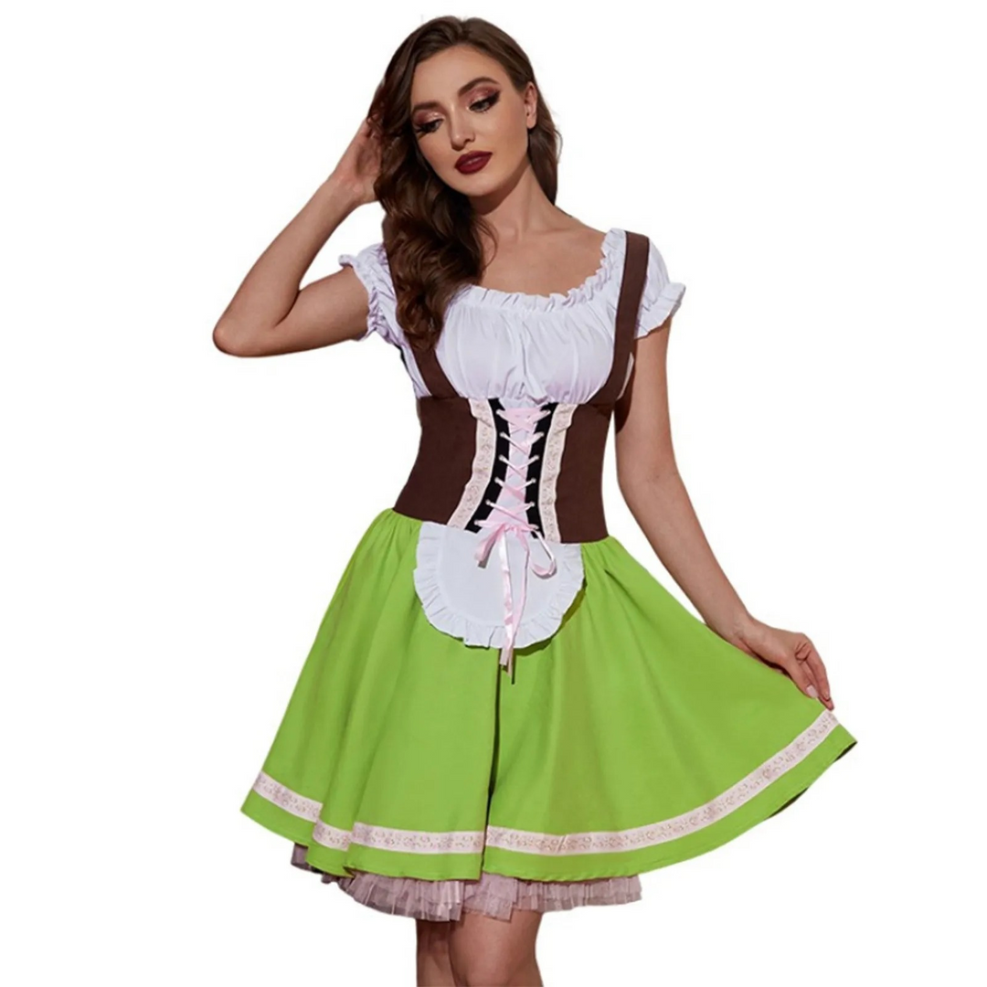 Robe Dirndl Allemande Classique pour Femmes de l'Oktoberfest